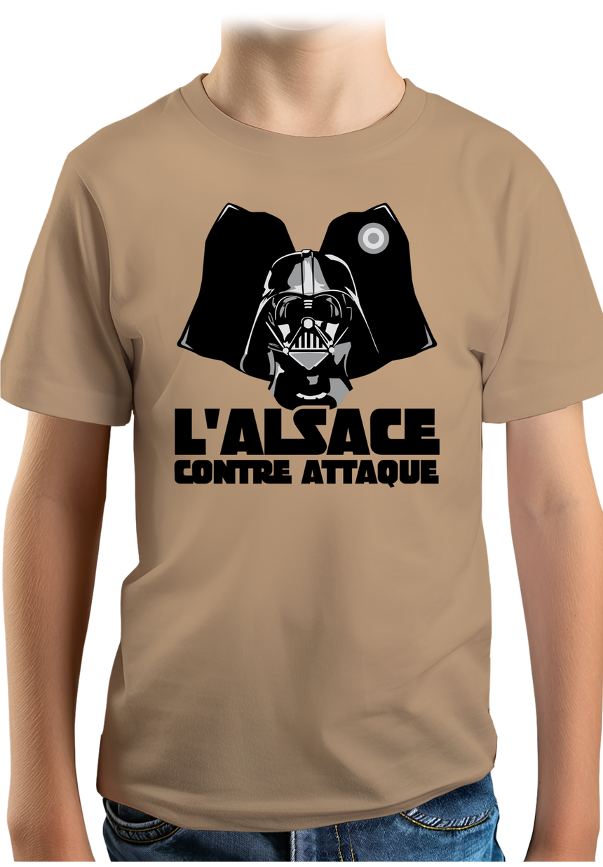 T-Shirt Garçon L'Alsace contre attaque