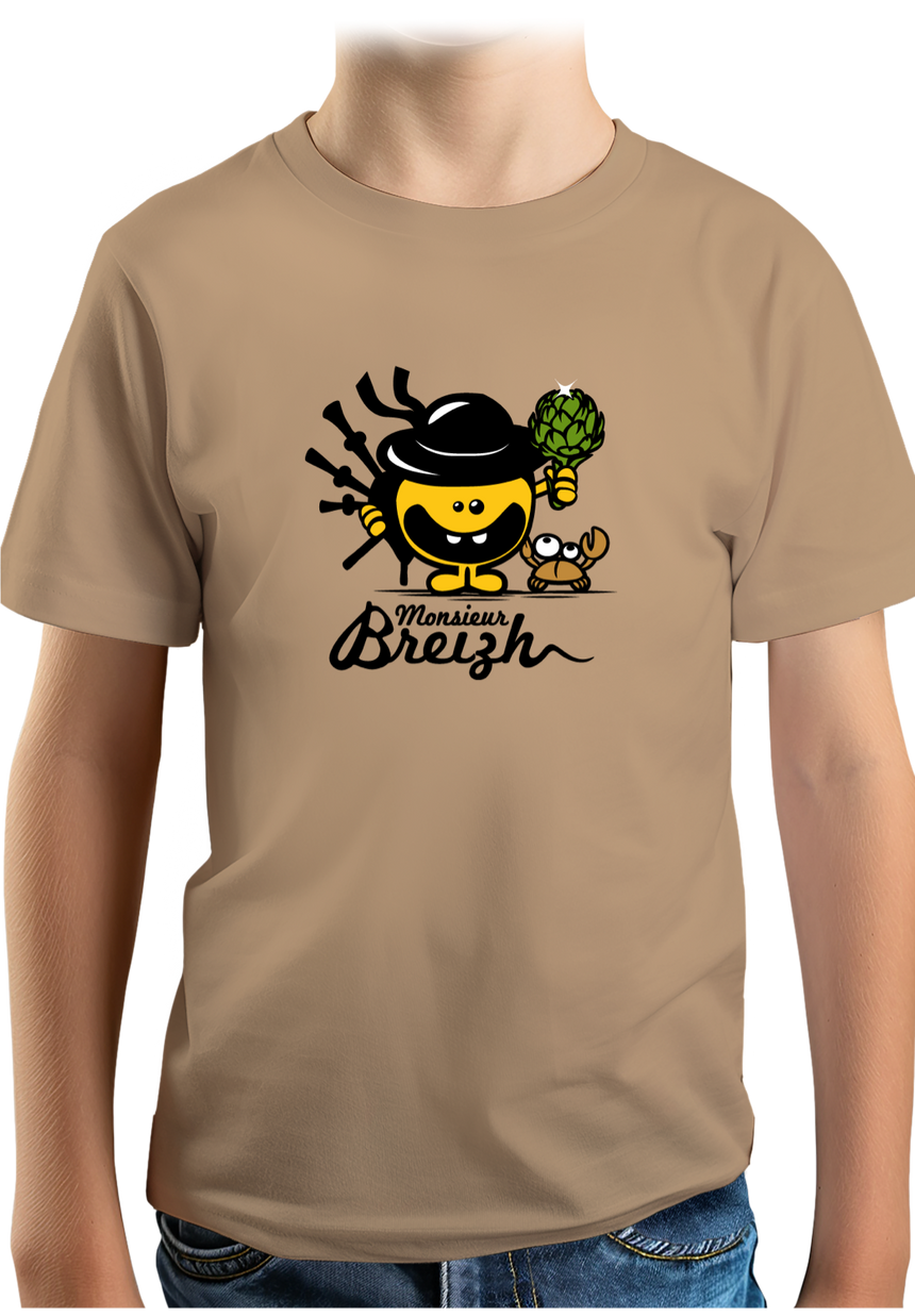 T-Shirt Garçon Mister Breizh