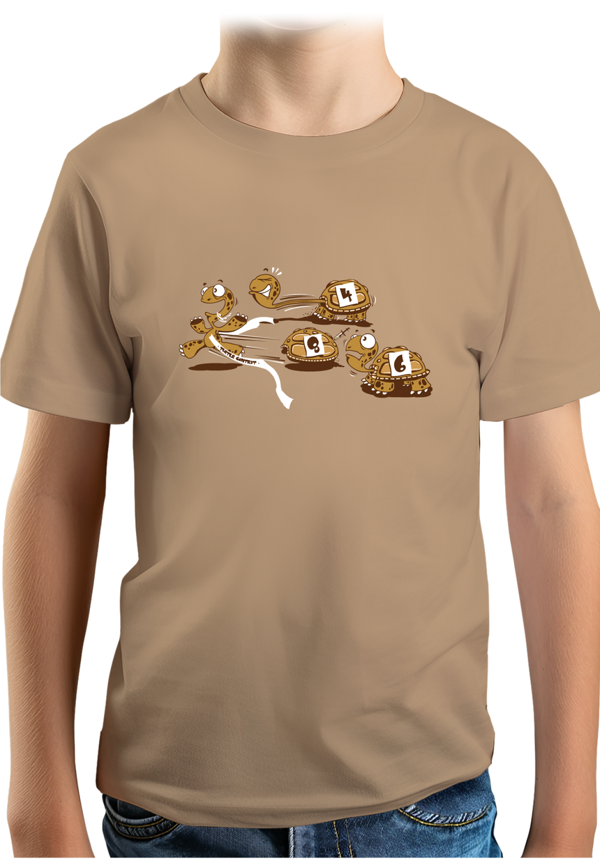 T-Shirt Garçon Course de tortues
