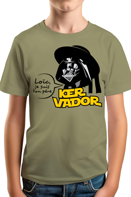 T-Shirt Garçon Kervador Et Son Fils Loic