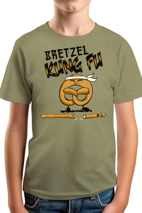 T-Shirt Garçon Le Bretzel est plus fort que le Stick