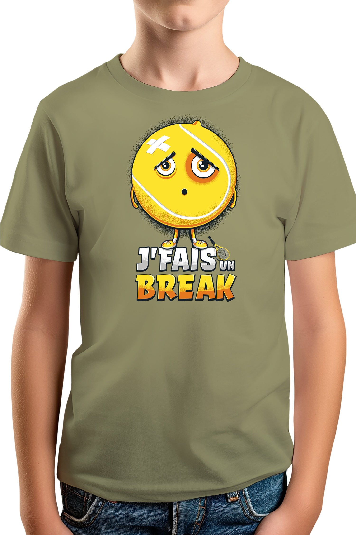 T-Shirt Garçon Balle de break
