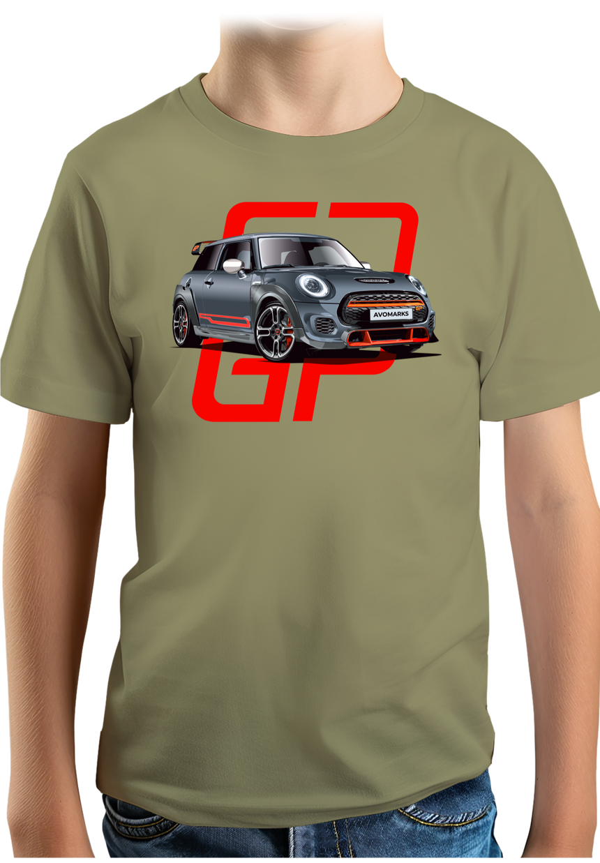 T-Shirt Garçon Voiture de course Mini