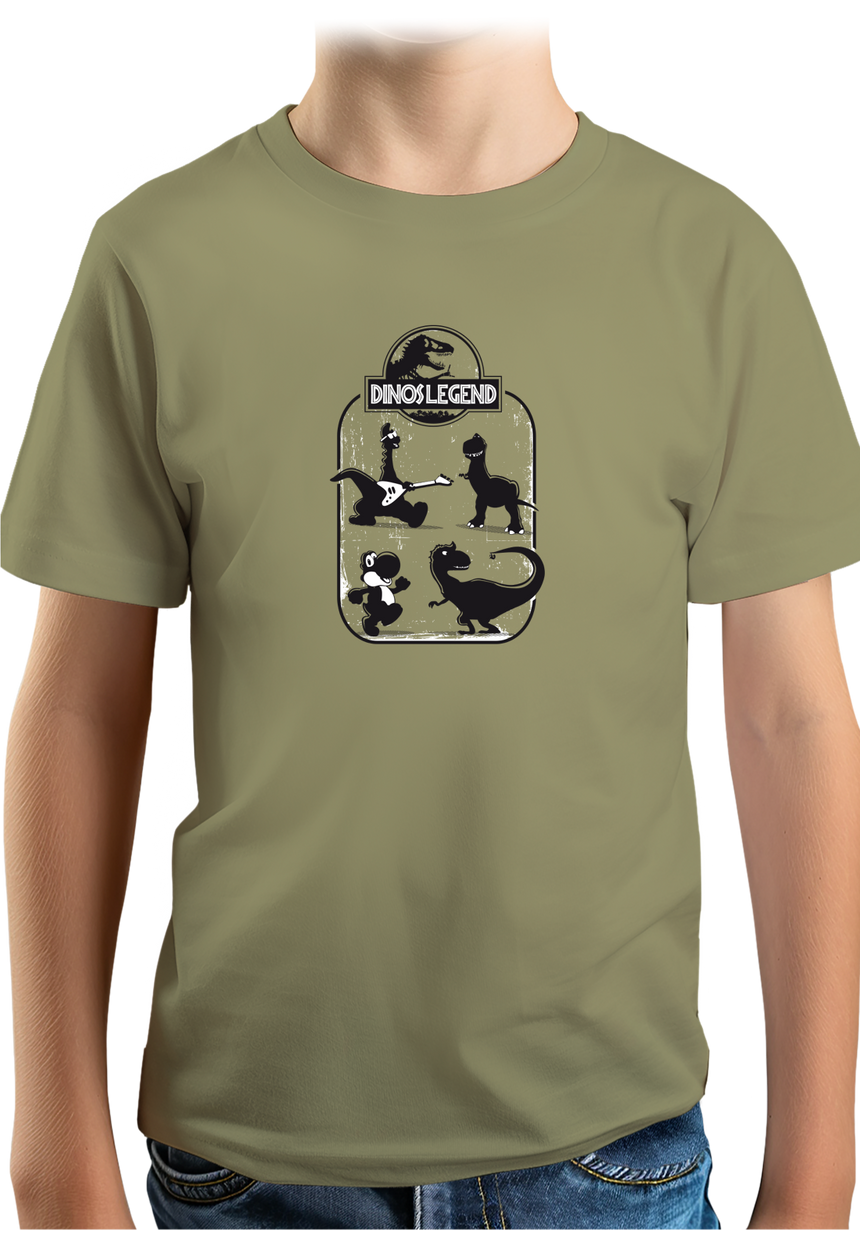 T-Shirt Garçon La légende des dinosaures