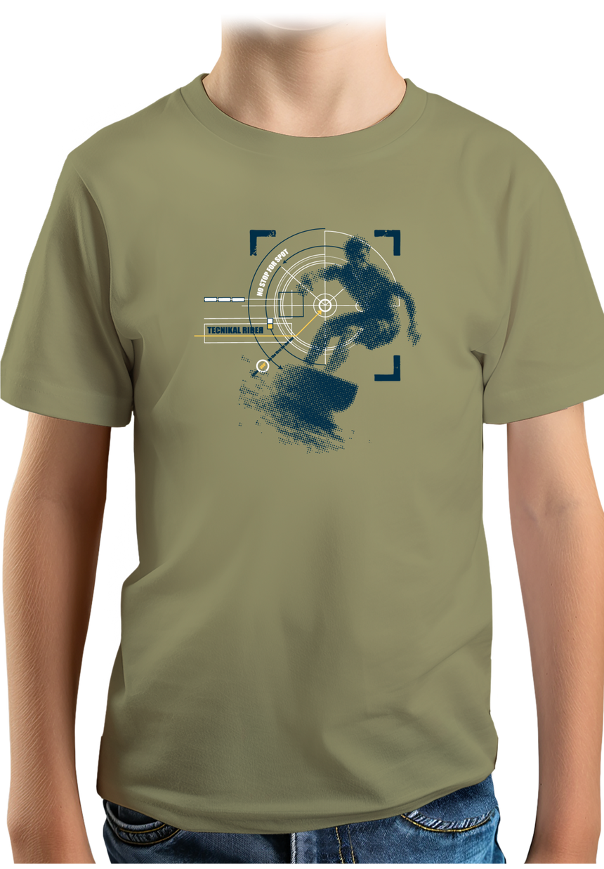 T-Shirt Garçon Tecknical Rider