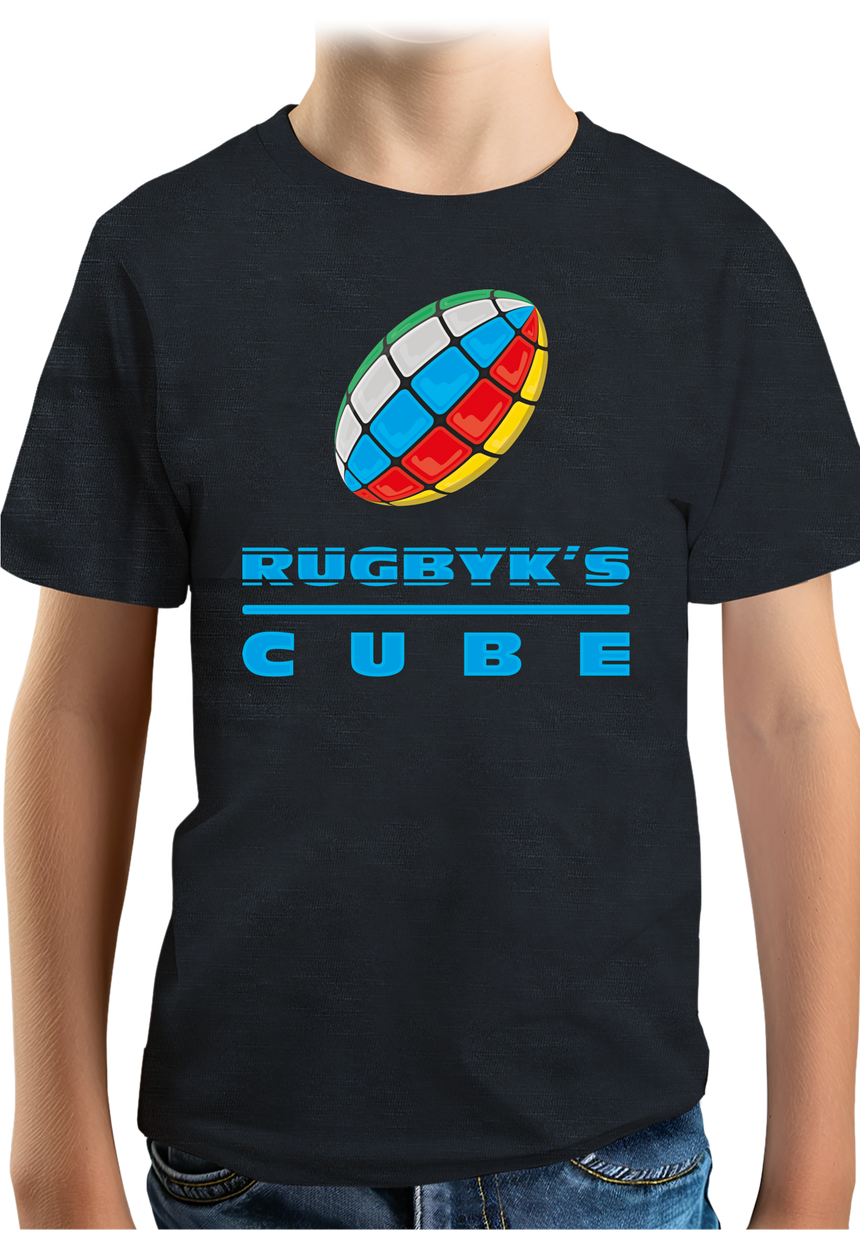 T-Shirt Garçon Rugby cube