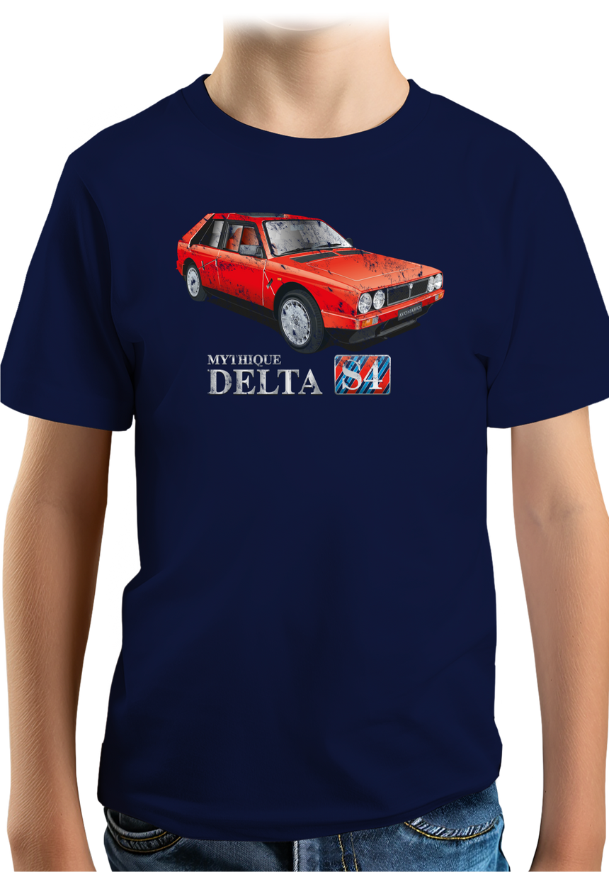 T-Shirt Garçon Voiture Mythique Delta S4