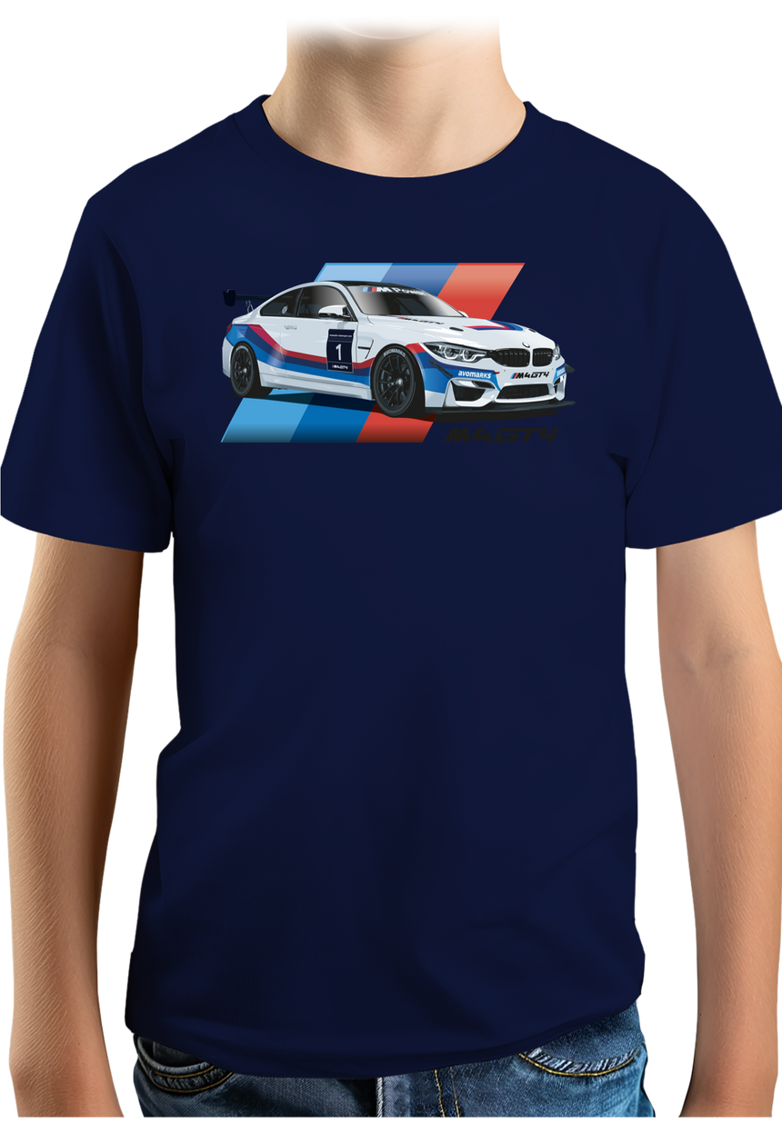T-Shirt Garçon Voiture de course GT4