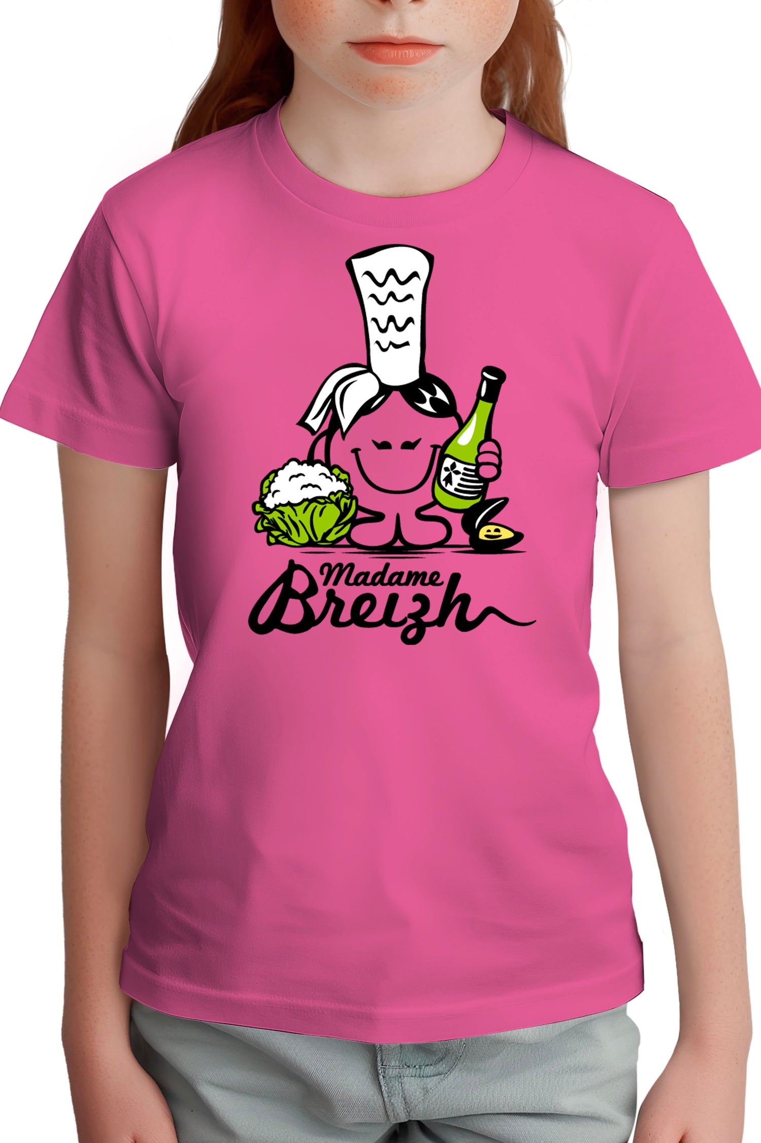 T-Shirt Fille Madame Breizh
