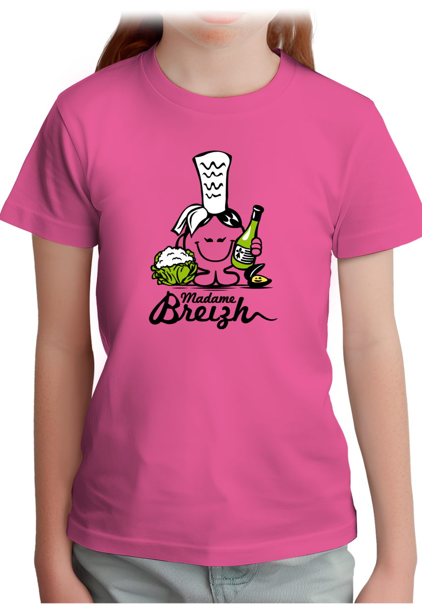 T-Shirt Fille Madame Breizh