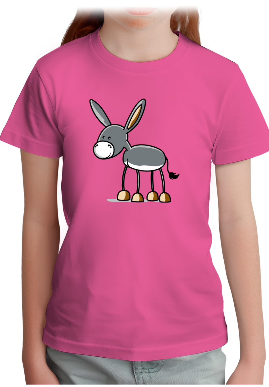 T-Shirt Fille Petit âne