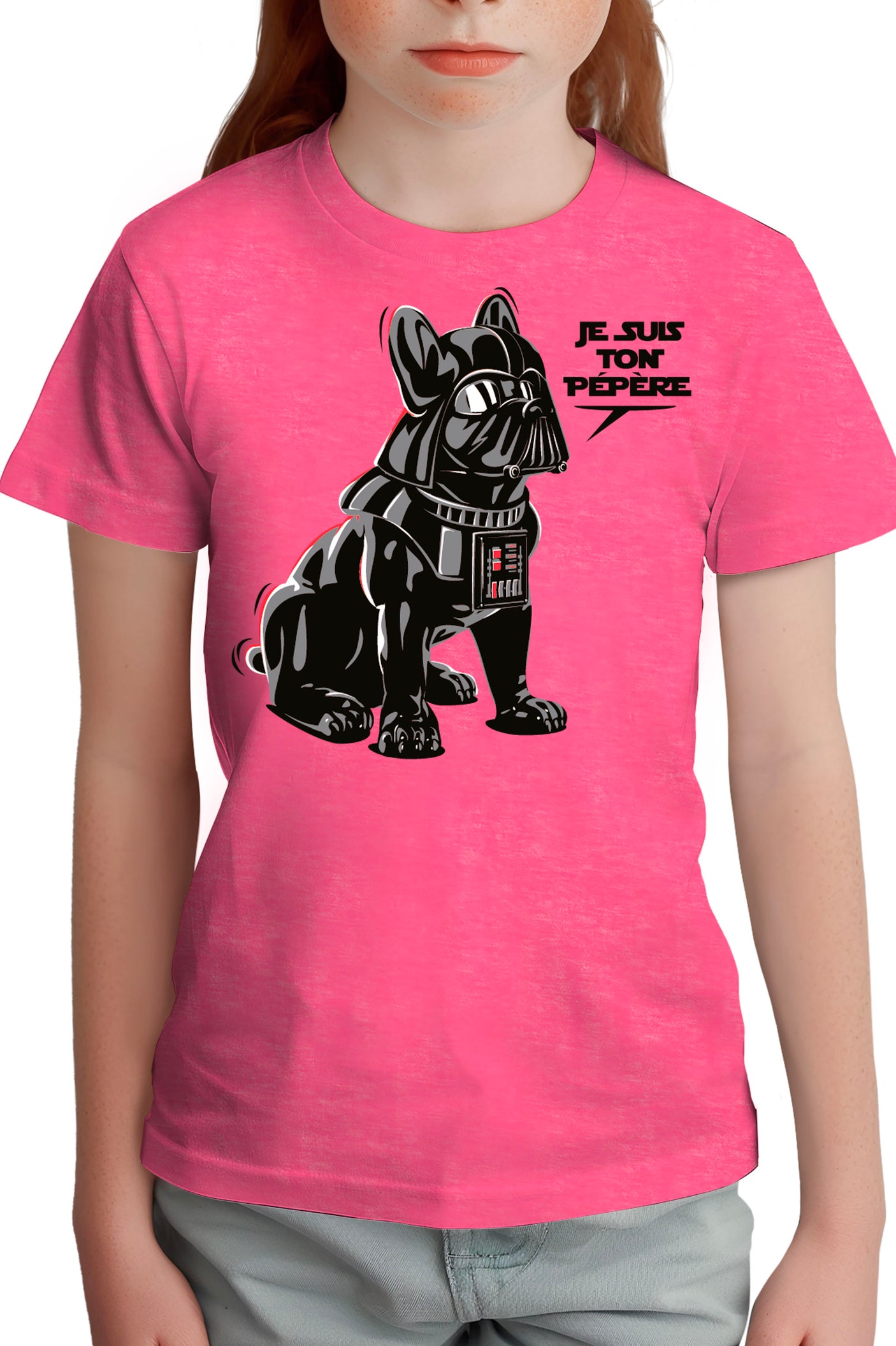 T-Shirt Fille Je suis ton Pépère