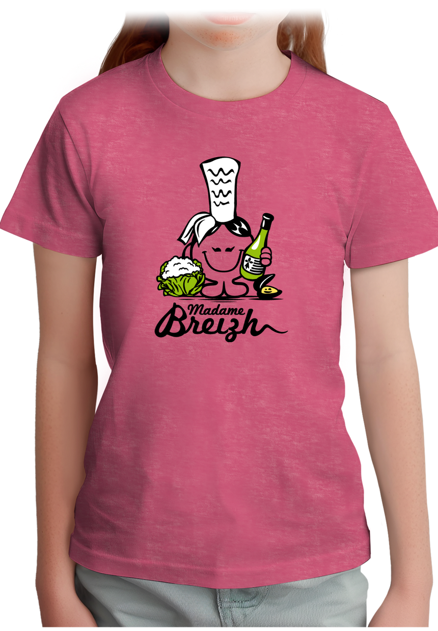 T-Shirt Fille Madame Breizh
