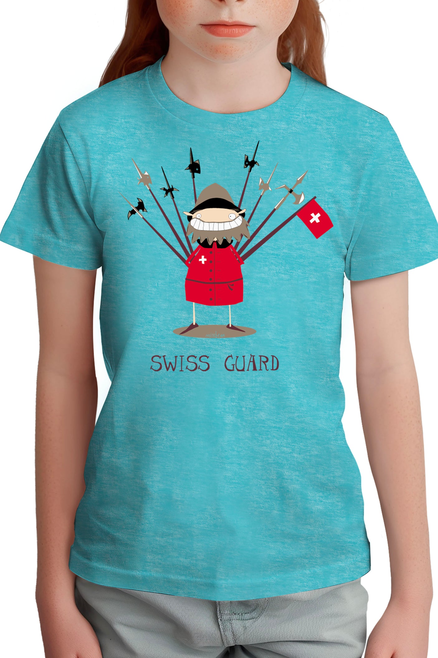 T-Shirt Fille Swiss Guard