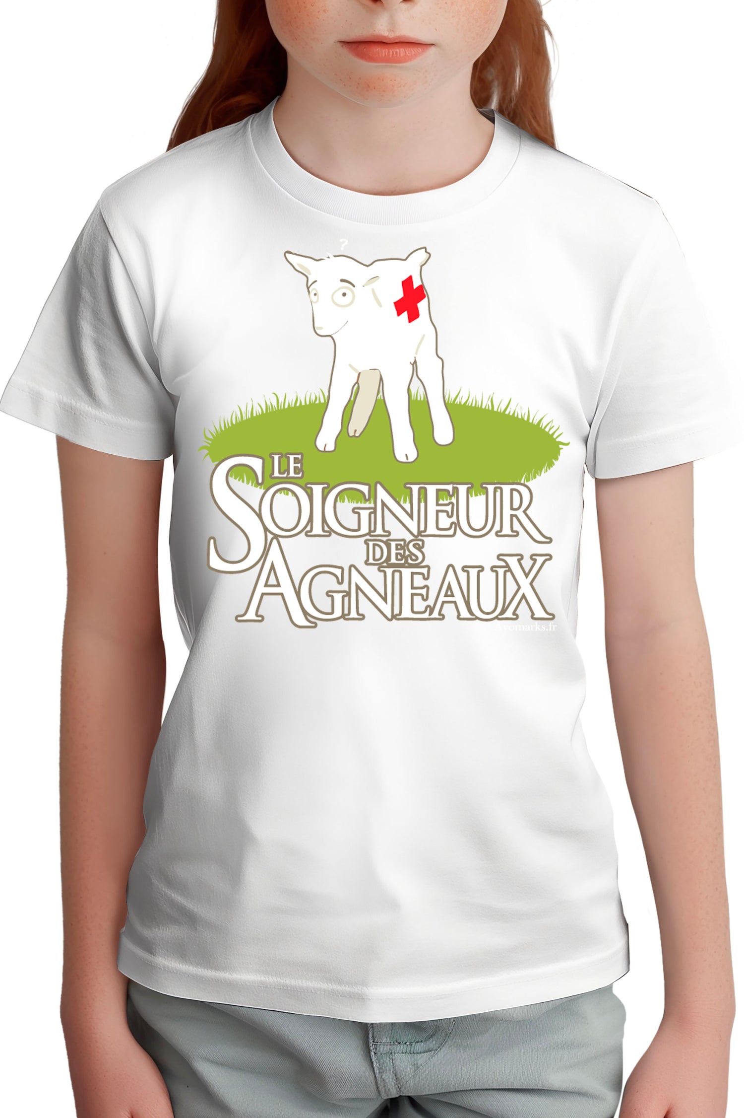 T-Shirt Fille Soigneur des agneaux