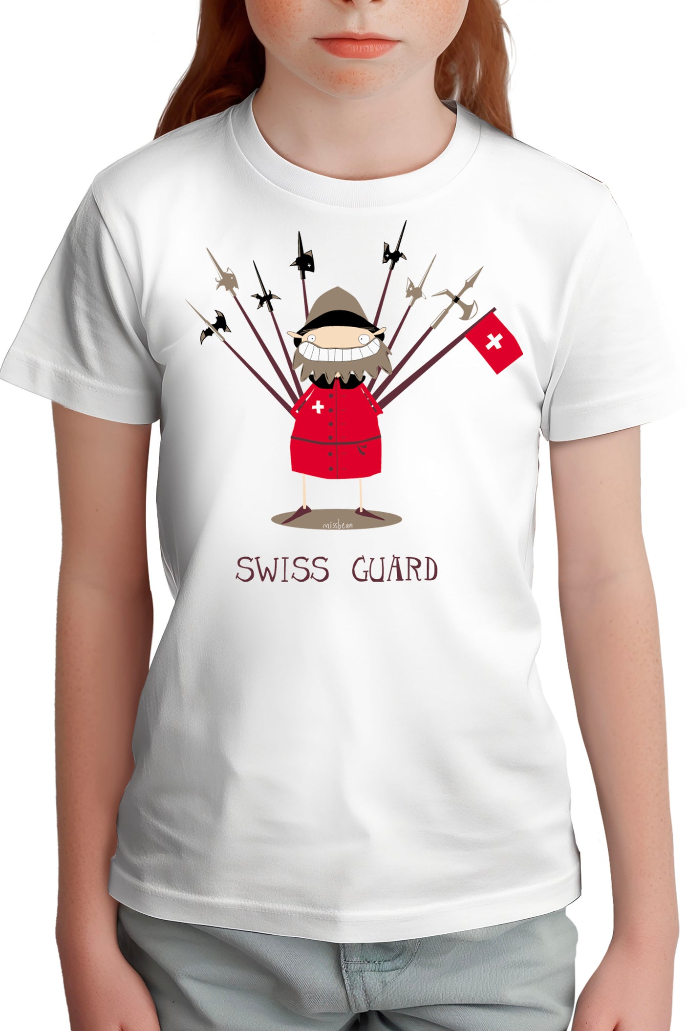T-Shirt Fille Swiss Guard
