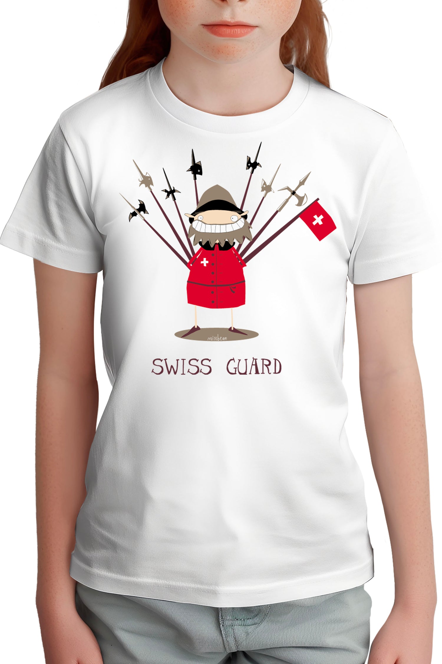 T-Shirt Fille Swiss Guard