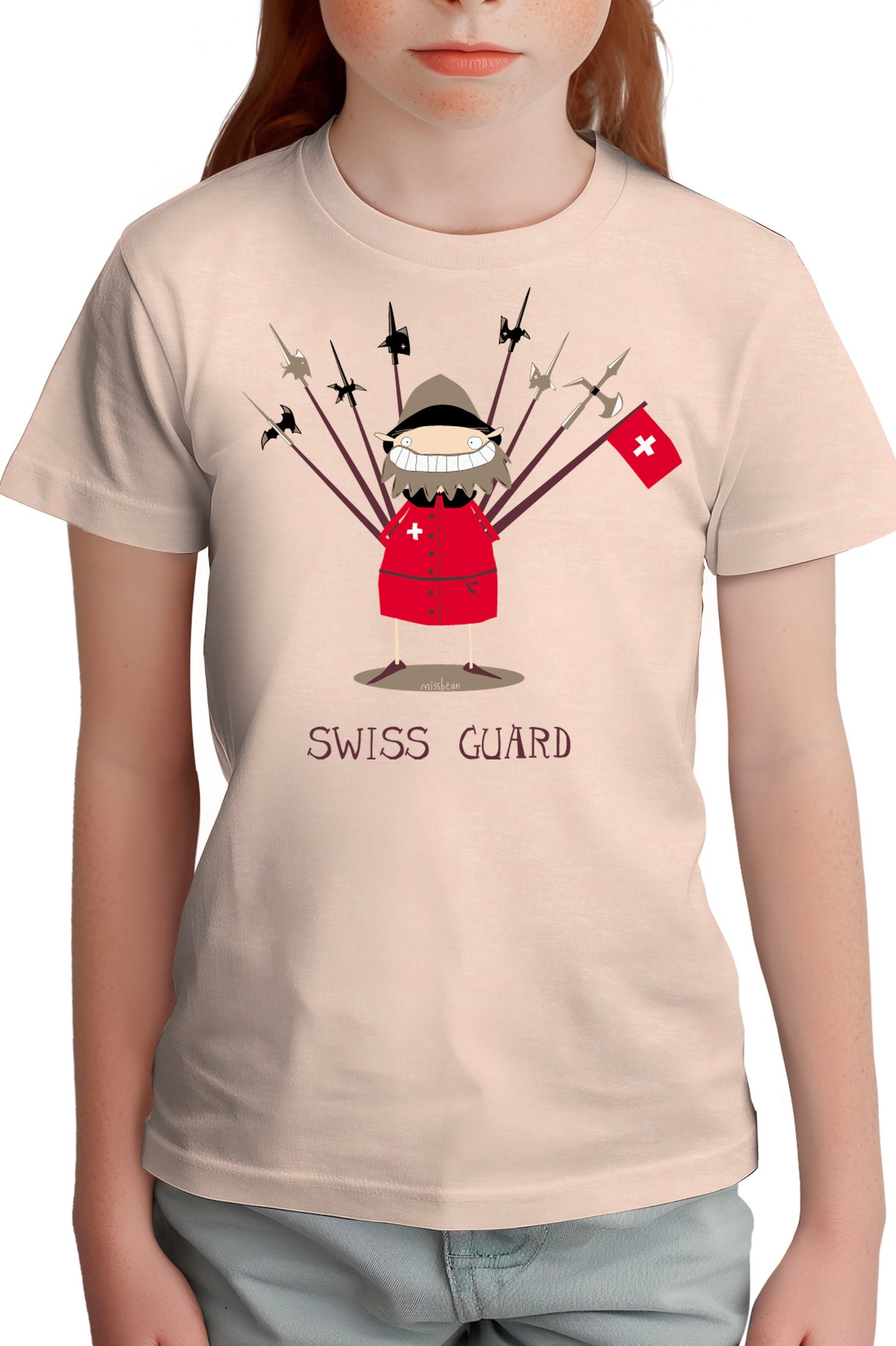 T-Shirt Fille Swiss Guard