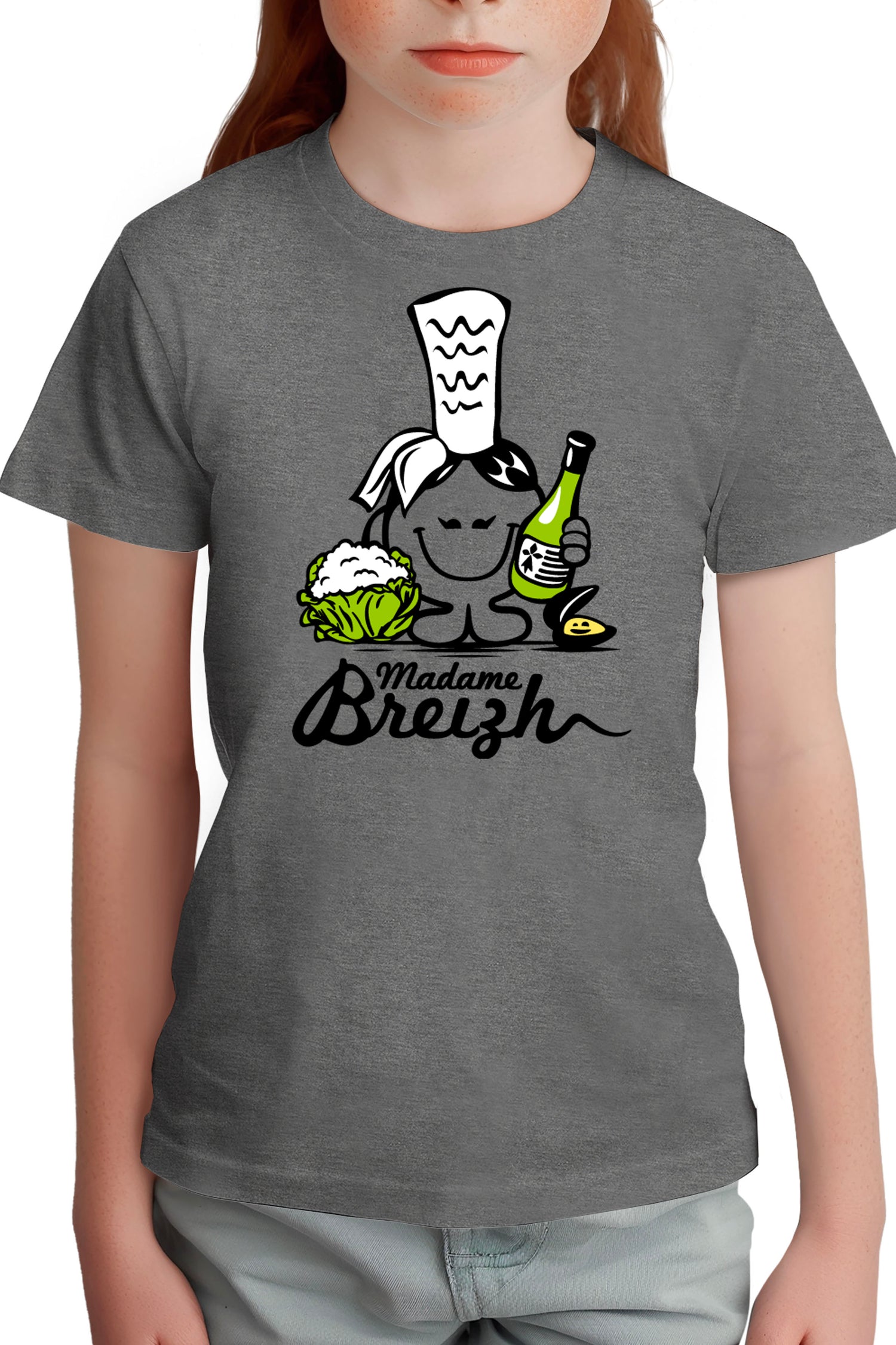 T-Shirt Fille Madame Breizh