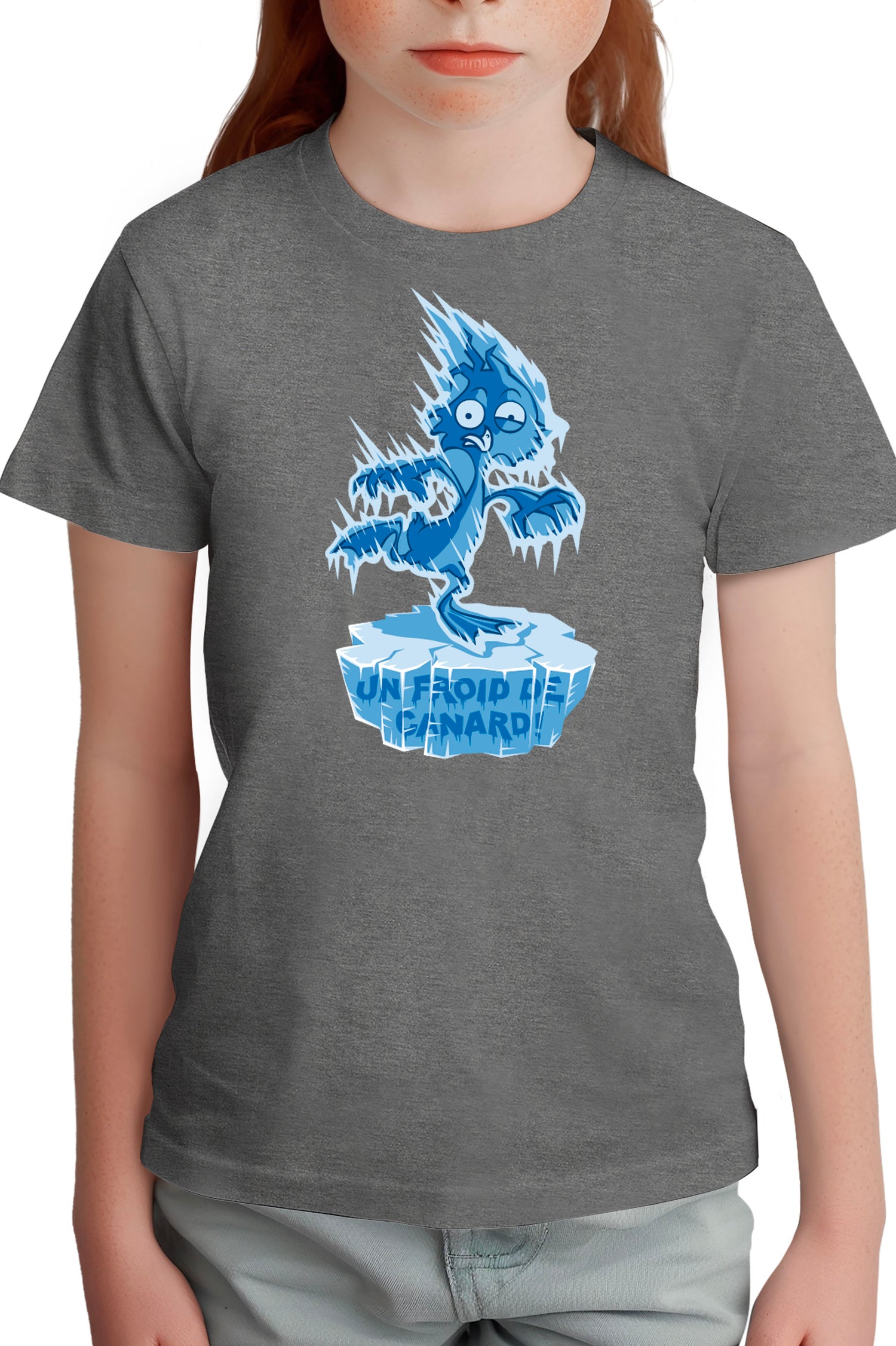 T-Shirt Fille Froid de Canard