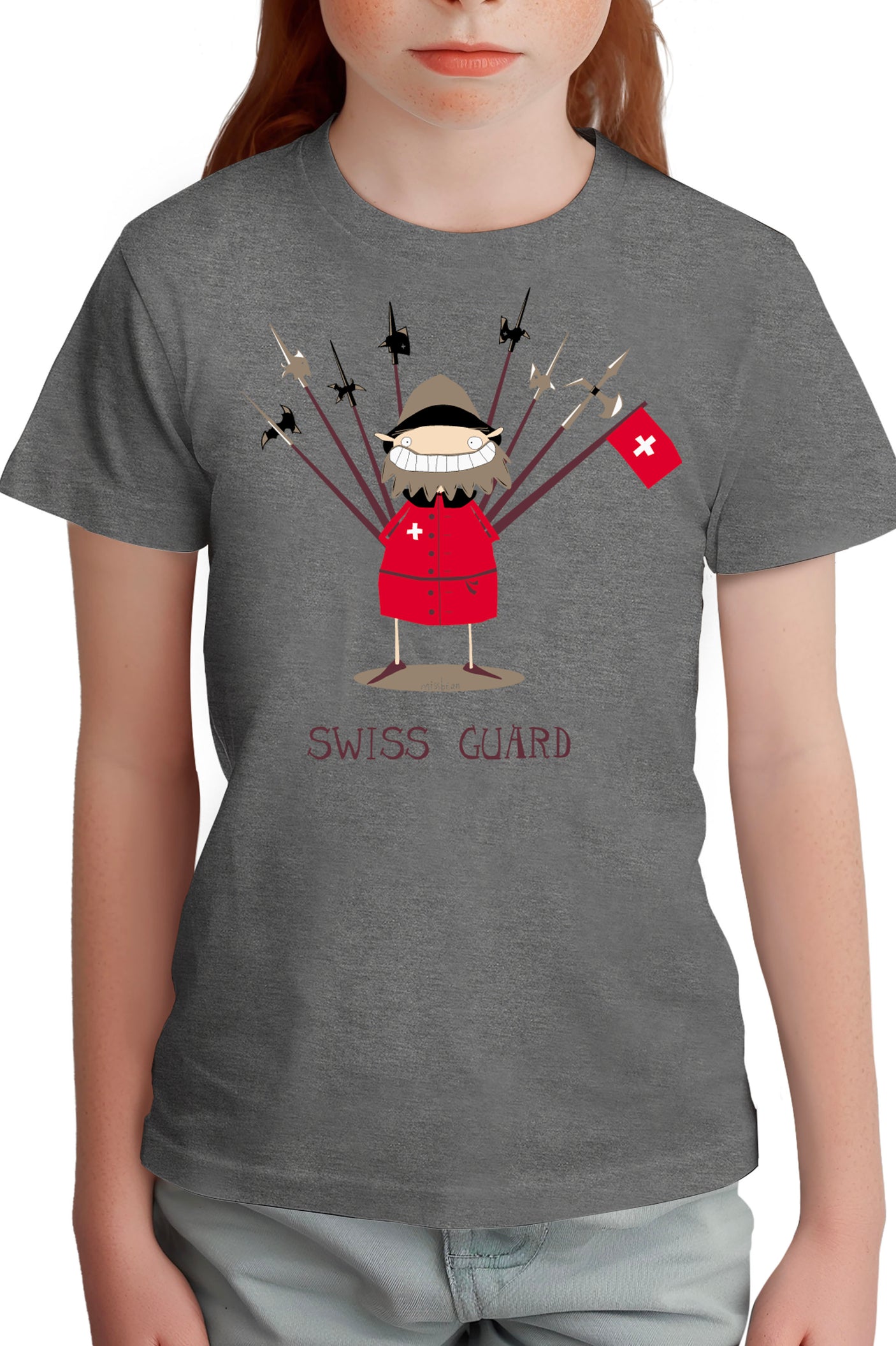 T-Shirt Fille Swiss Guard