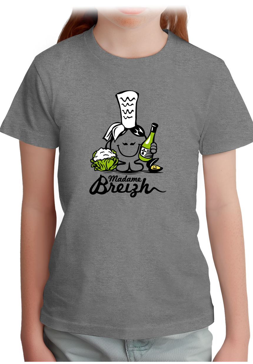 T-Shirt Fille Madame Breizh