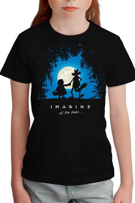 T-Shirt Fille Conte loup et chaperon