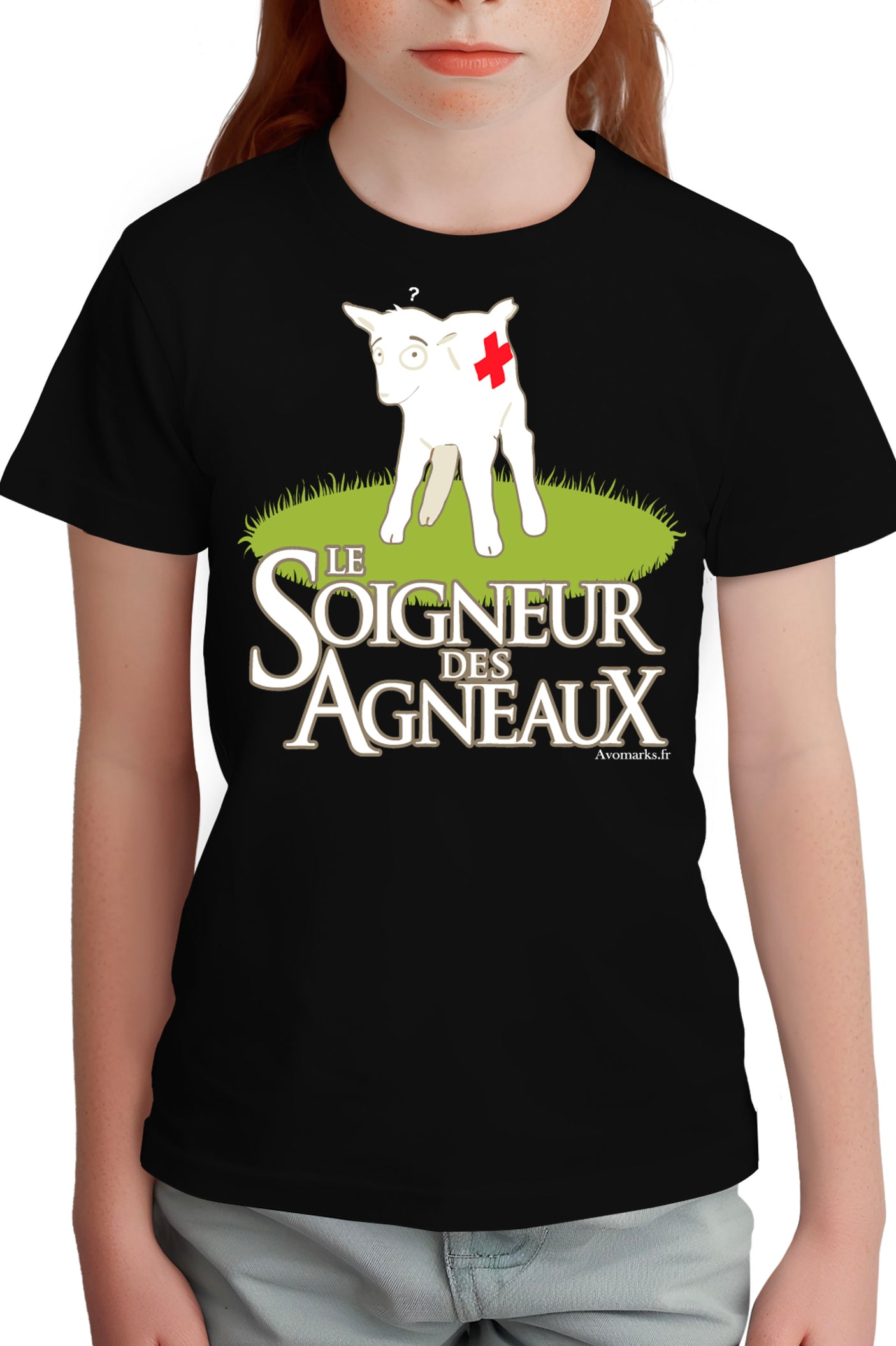 T-Shirt Fille Soigneur des agneaux