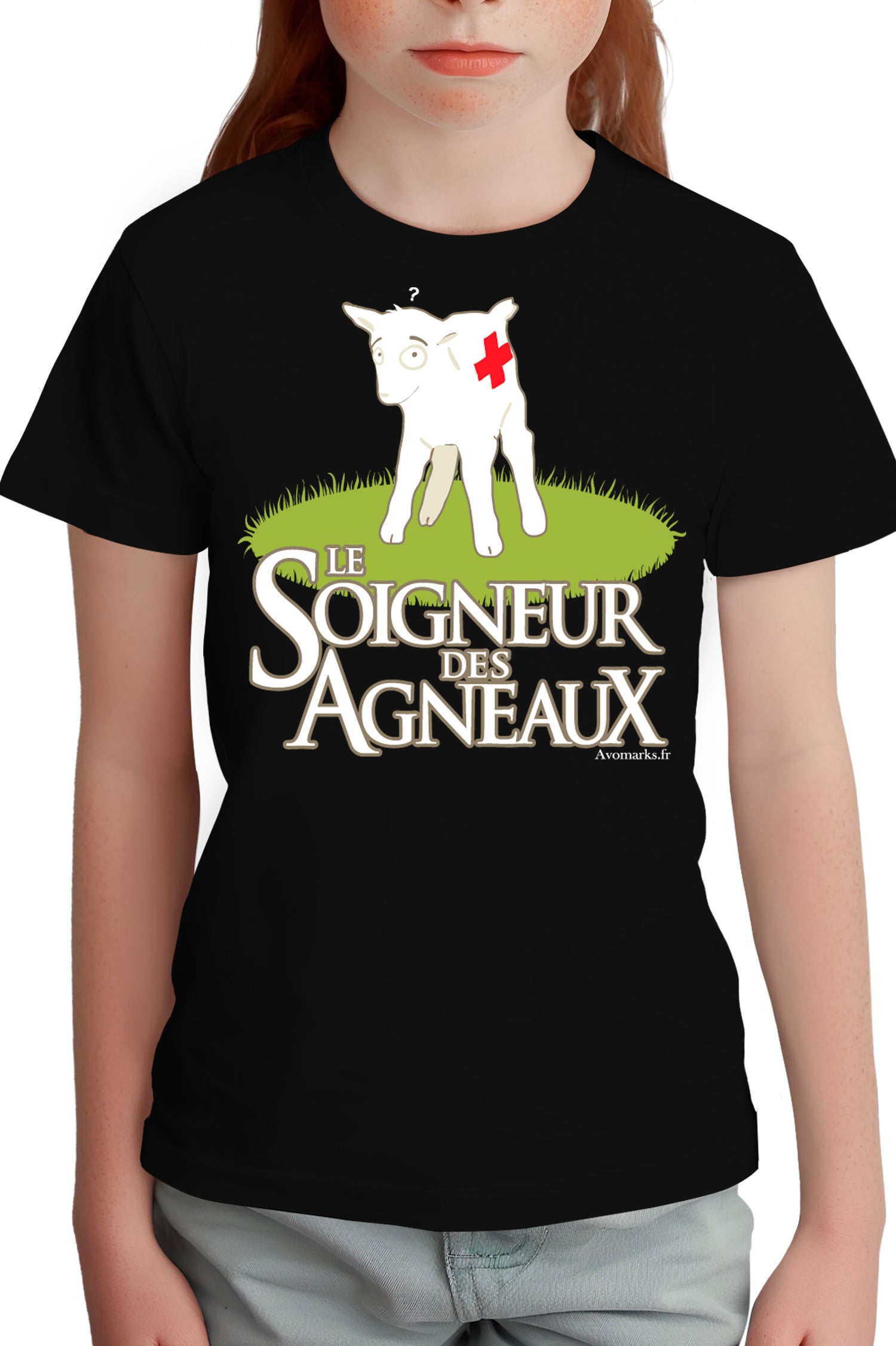 T-Shirt Fille Soigneur des agneaux