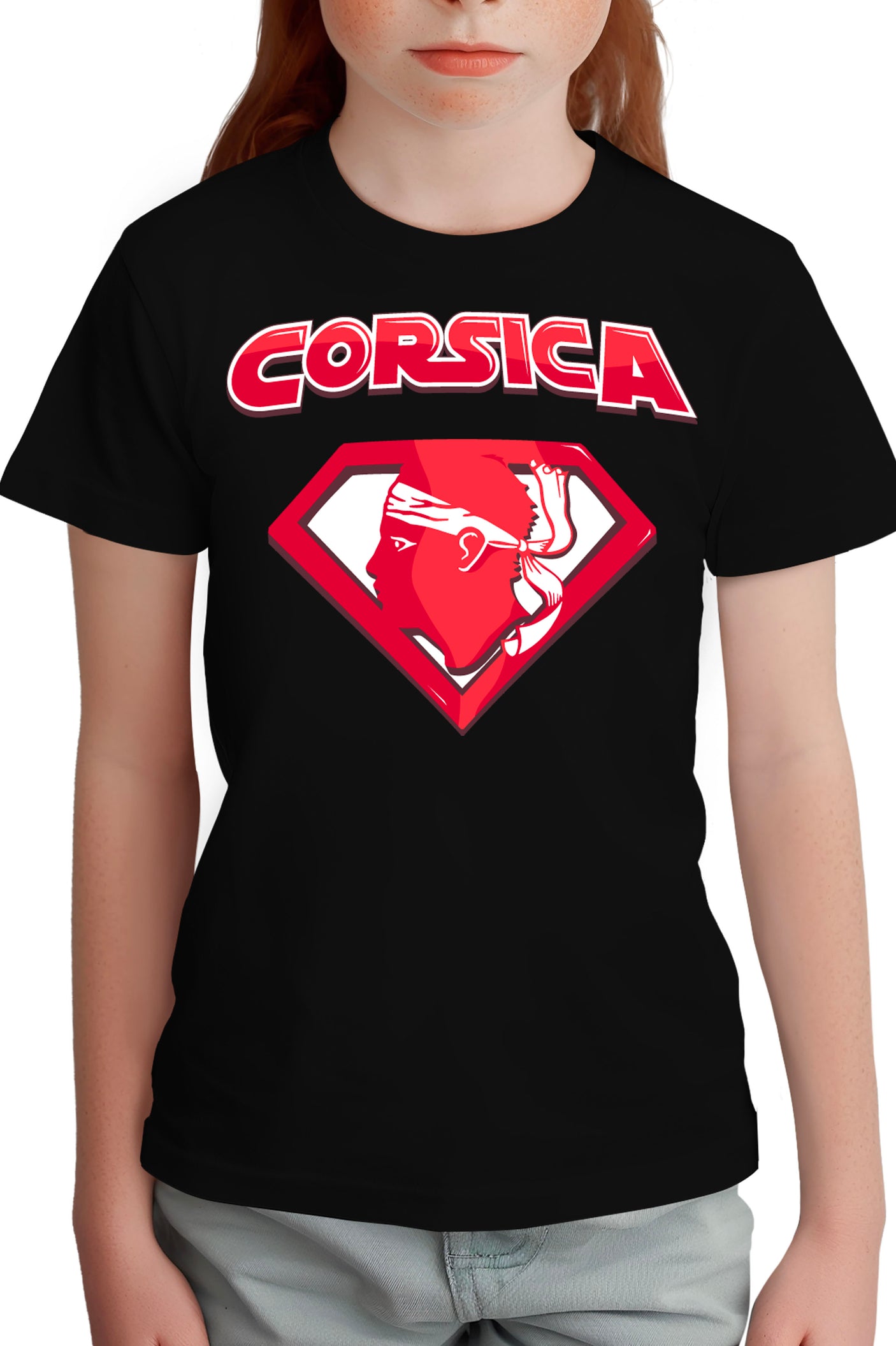T-Shirt Fille Super Corsica