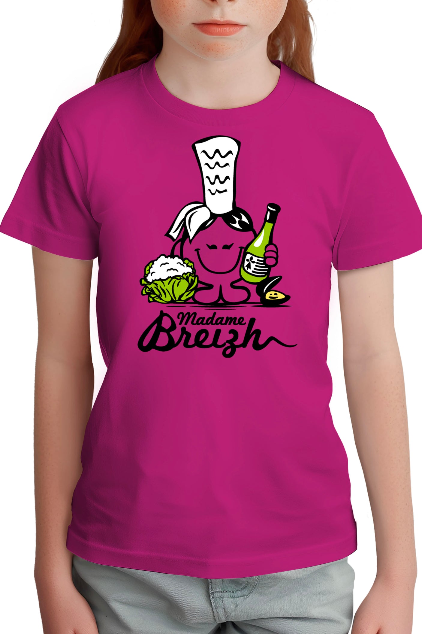 T-Shirt Fille Madame Breizh