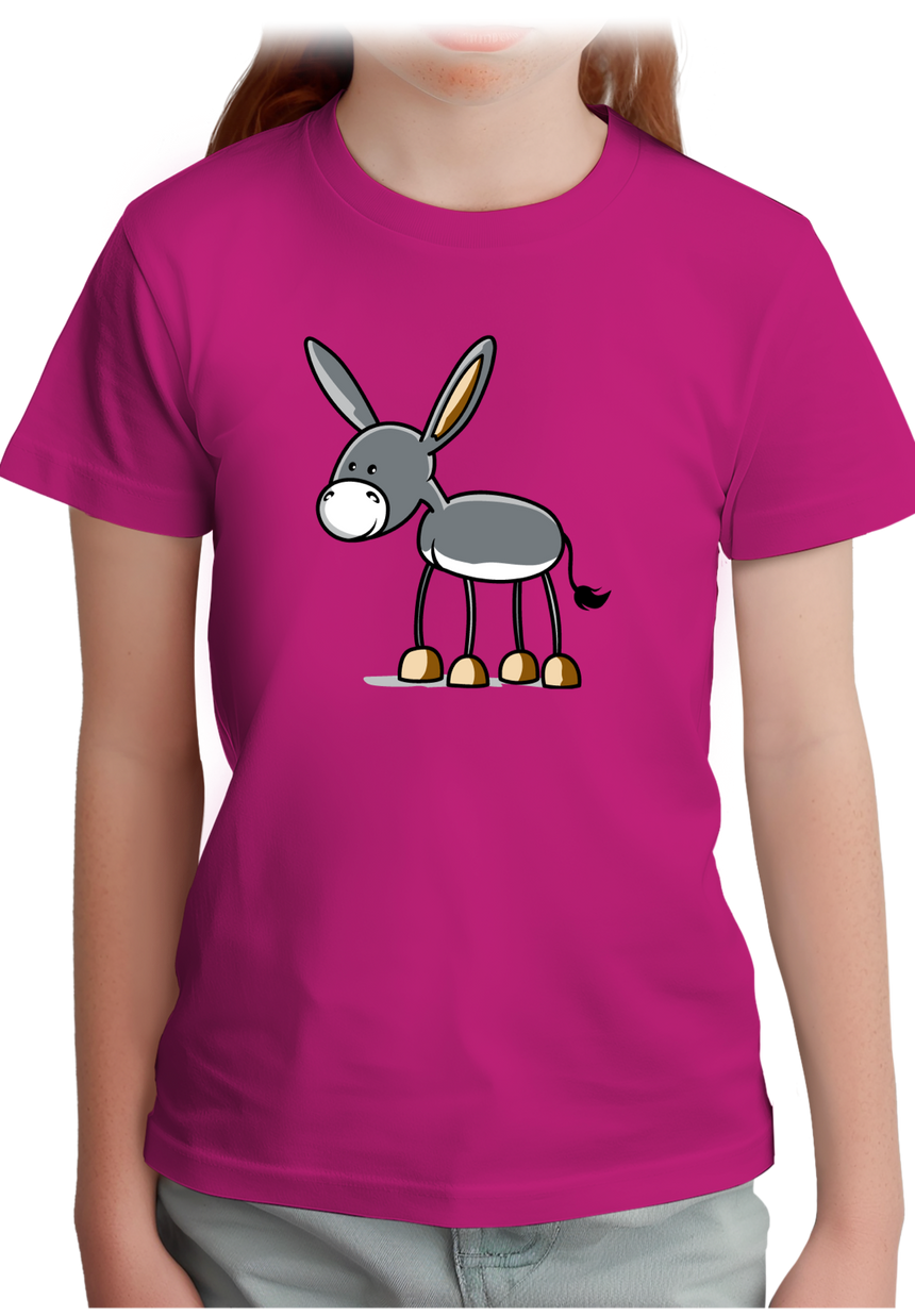 T-Shirt Fille Petit âne