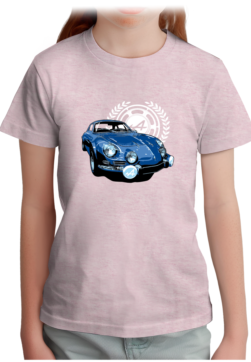 T-Shirt Fille Voiture Alpinette A310
