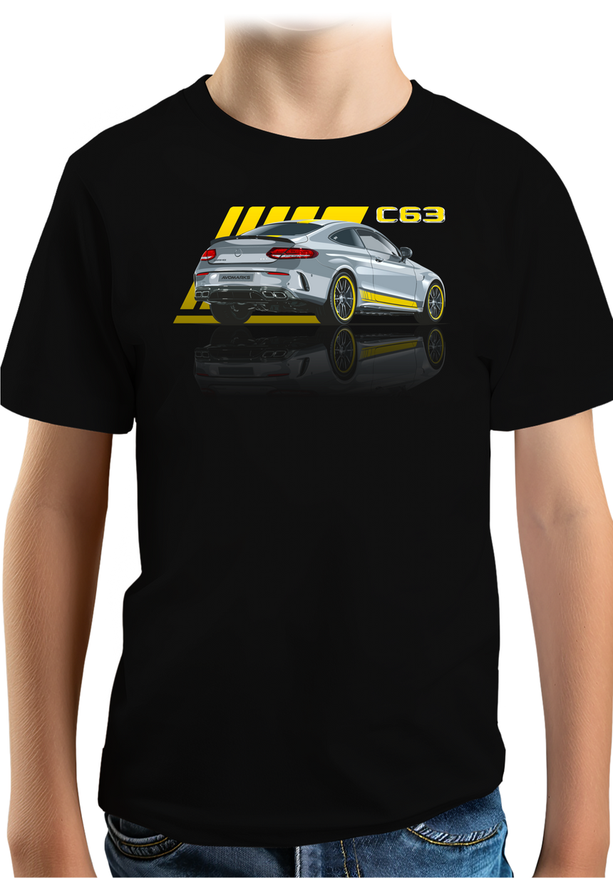 T-Shirt Garçon Voiture Allemande C63