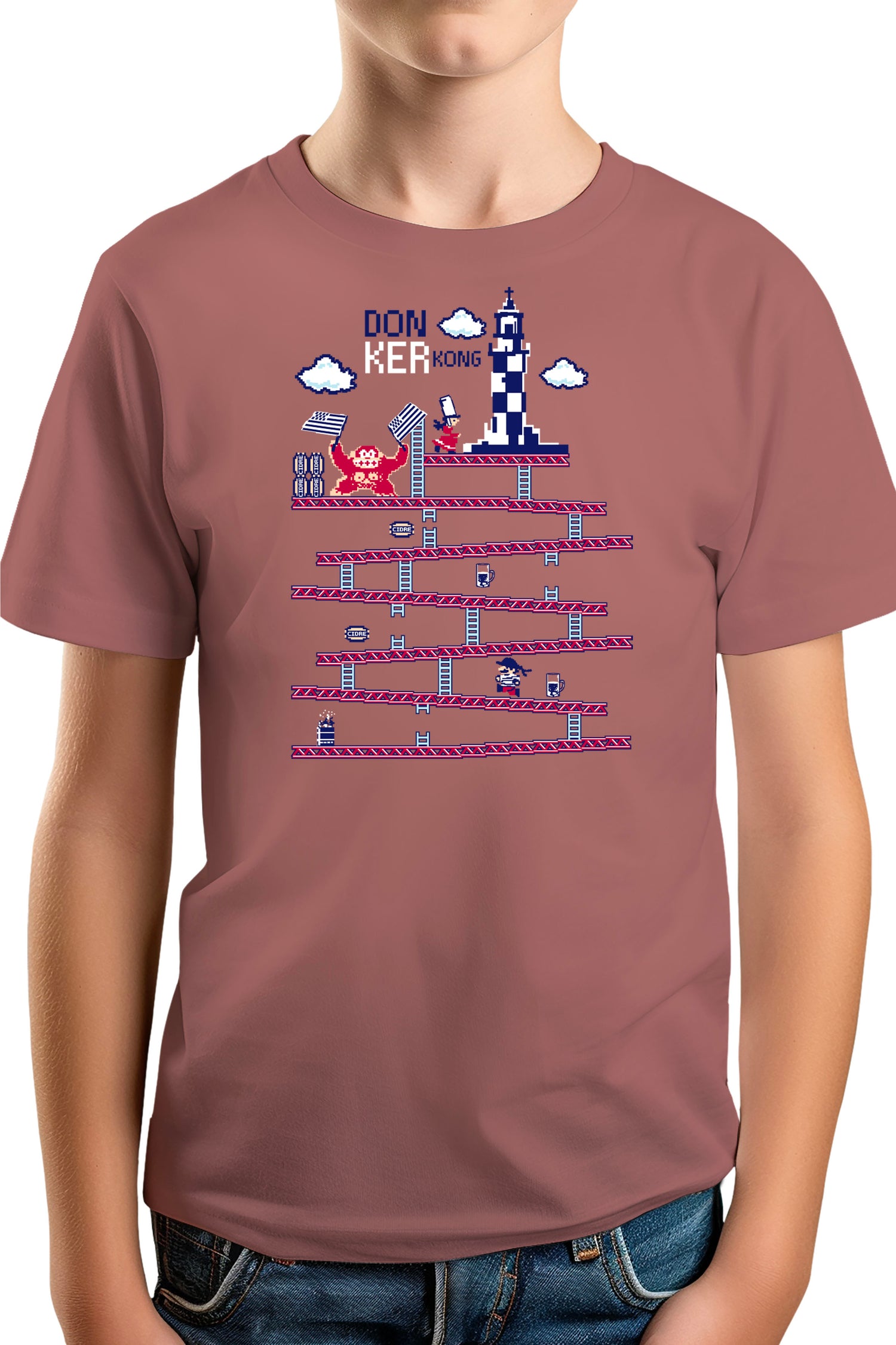 T-Shirt Garçon Donker Kong breizh