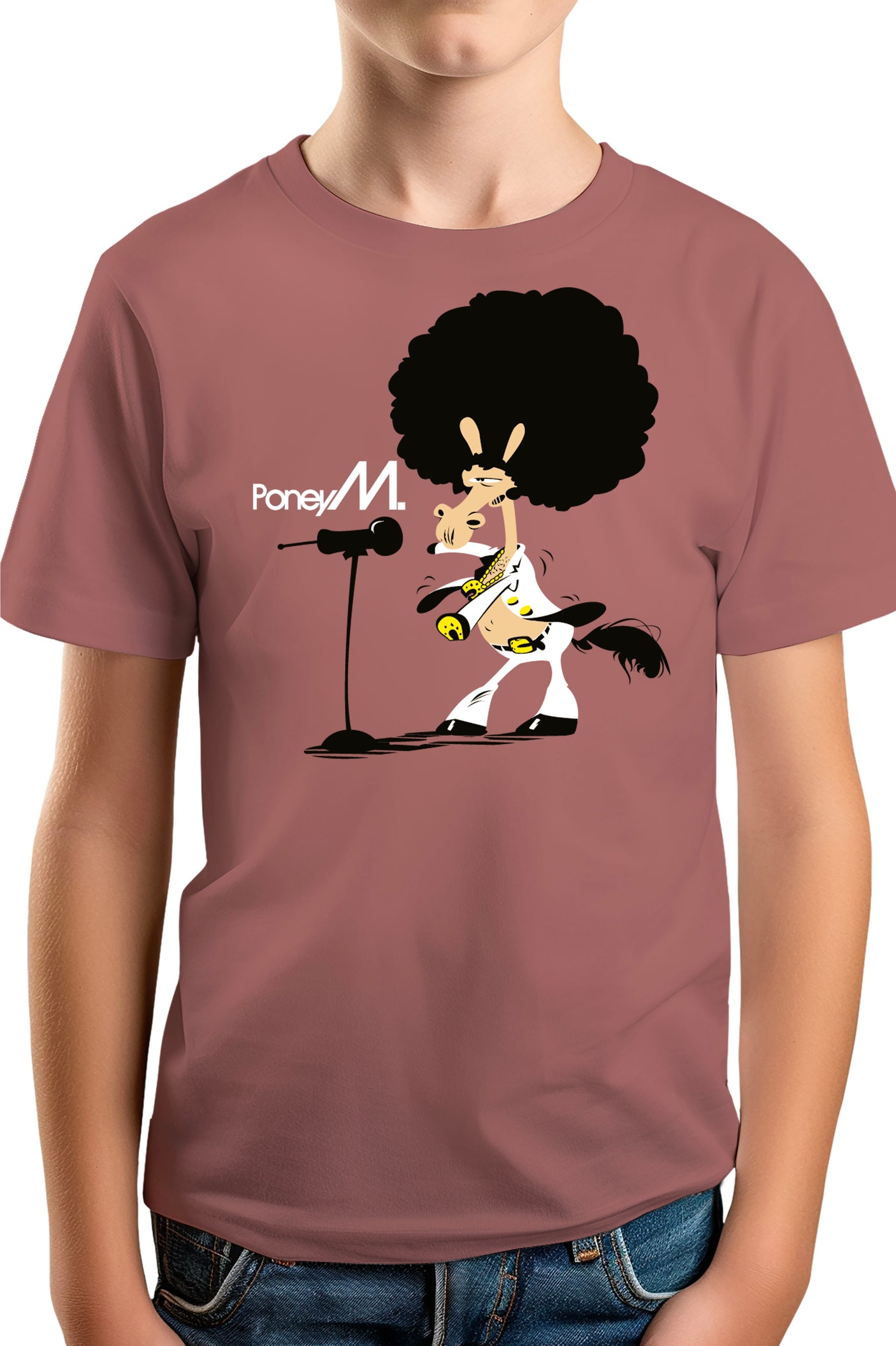 T-Shirt Garçon Poney M