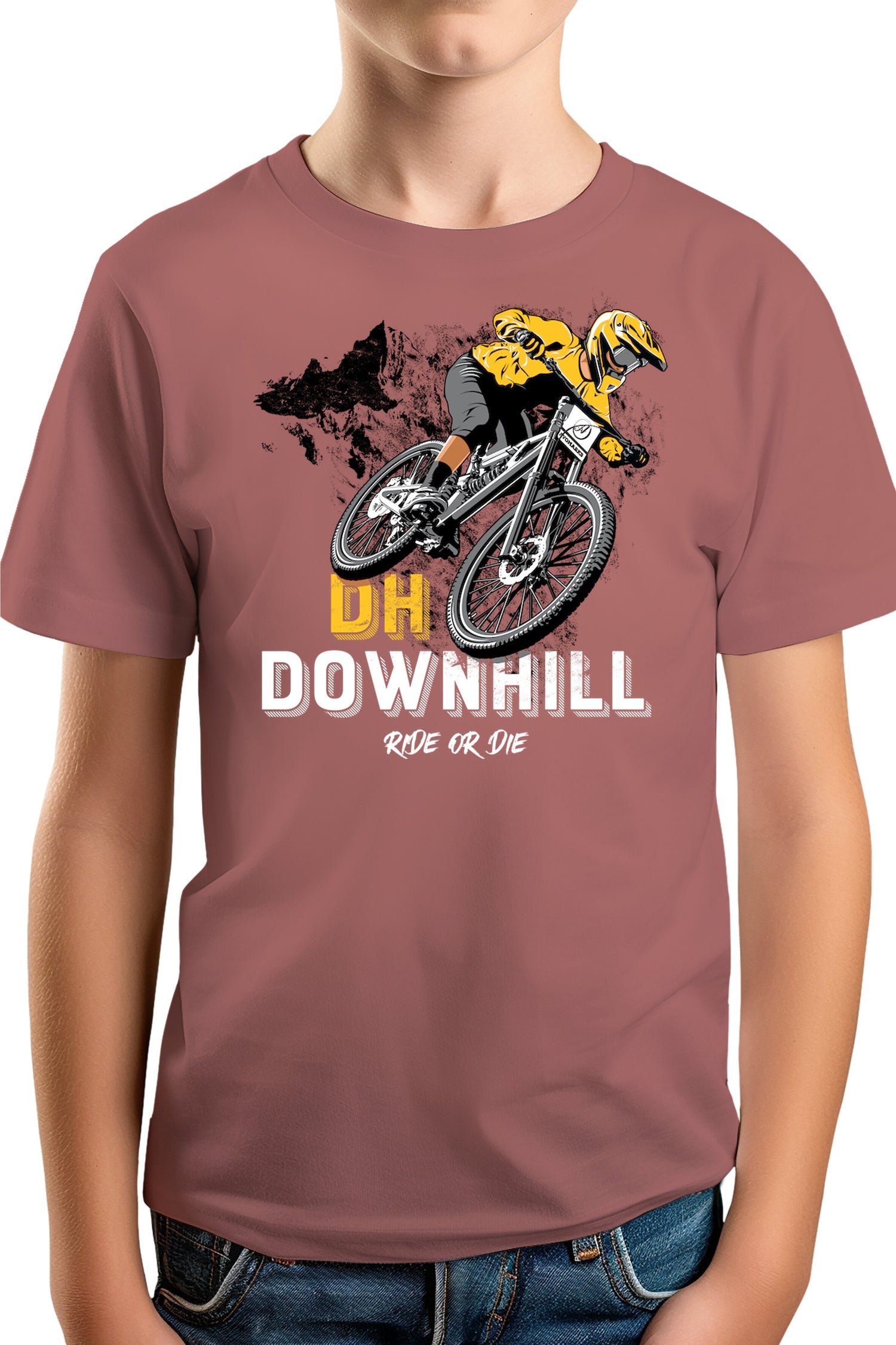 T-Shirt Garçon Vélo mountain bike