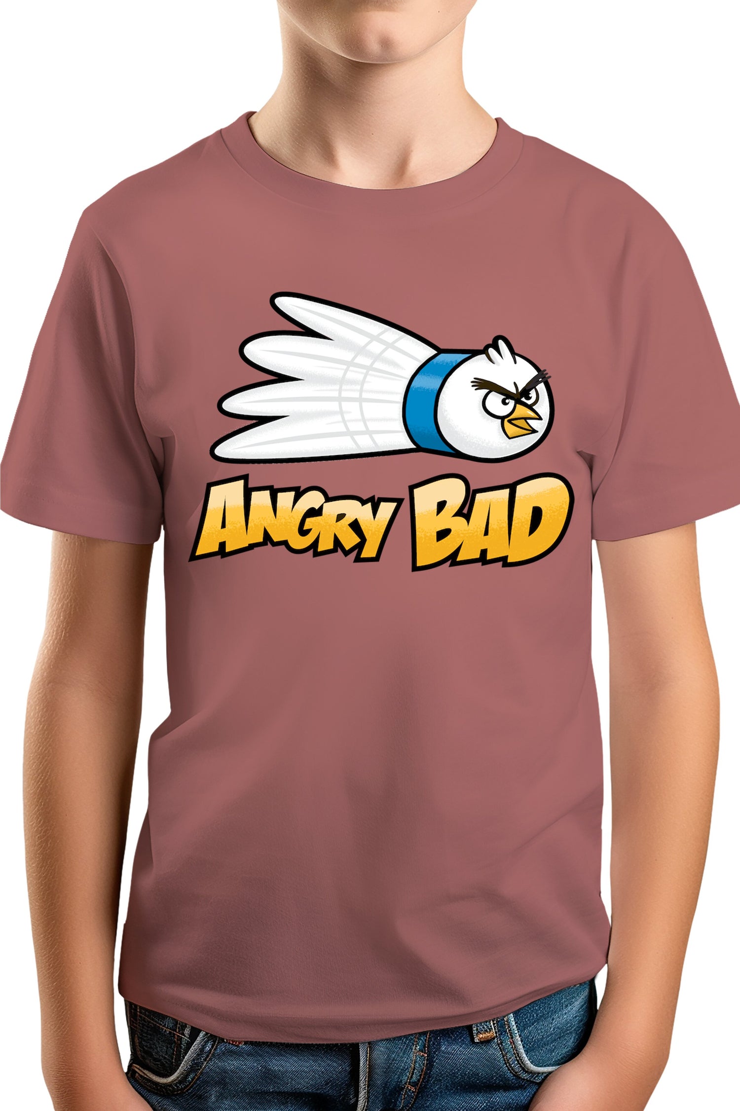 T-Shirt Garçon Angry Bad, tout détruire