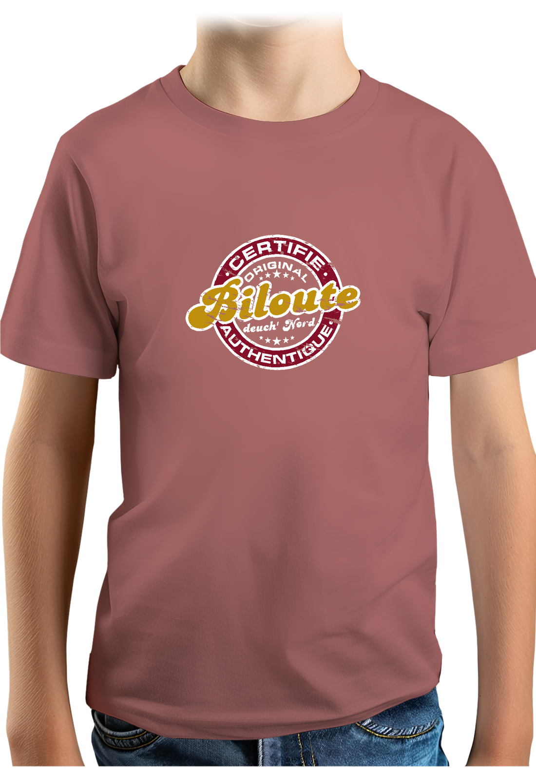 T-Shirt Garçon Certifié authentique biloute
