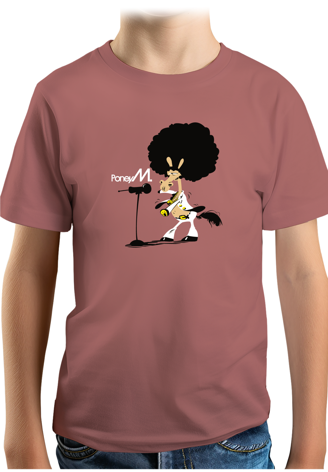 T-Shirt Garçon Poney M