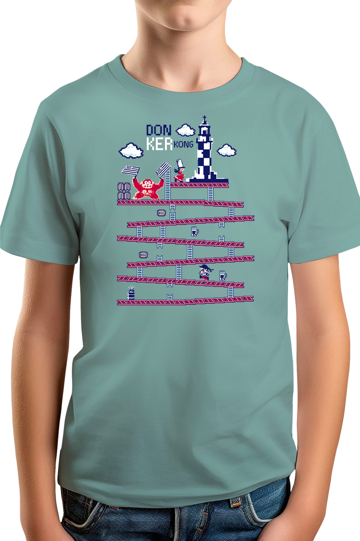 T-Shirt Garçon Donker Kong breizh