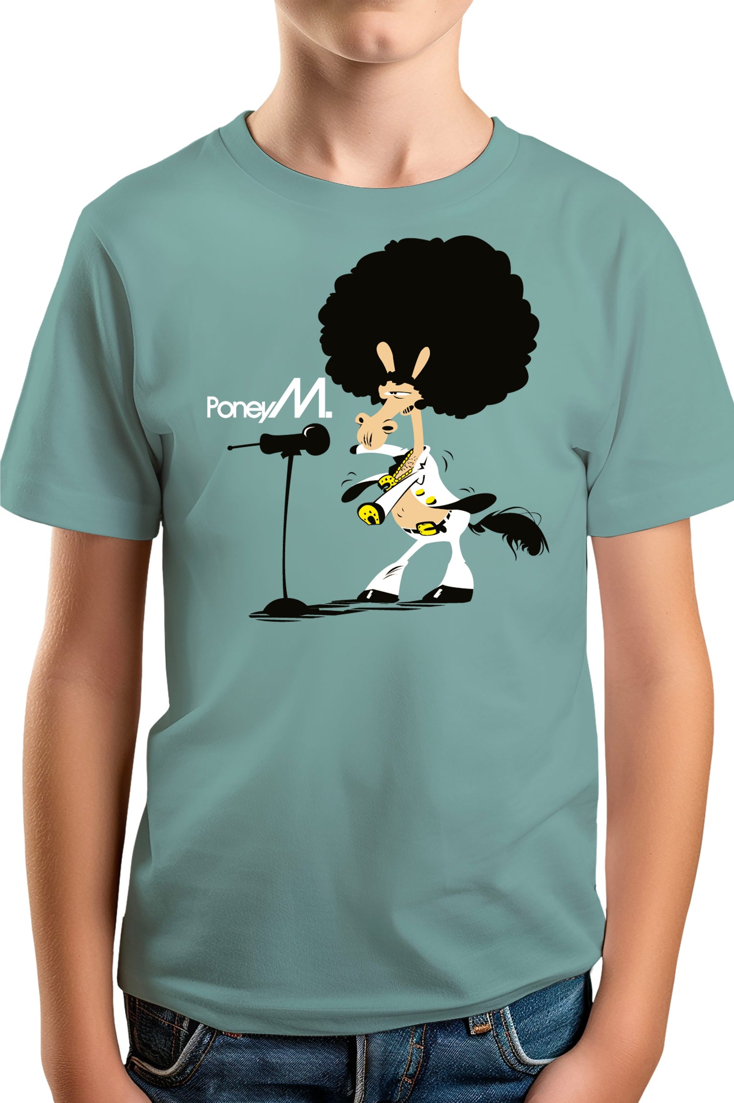 T-Shirt Garçon Poney M