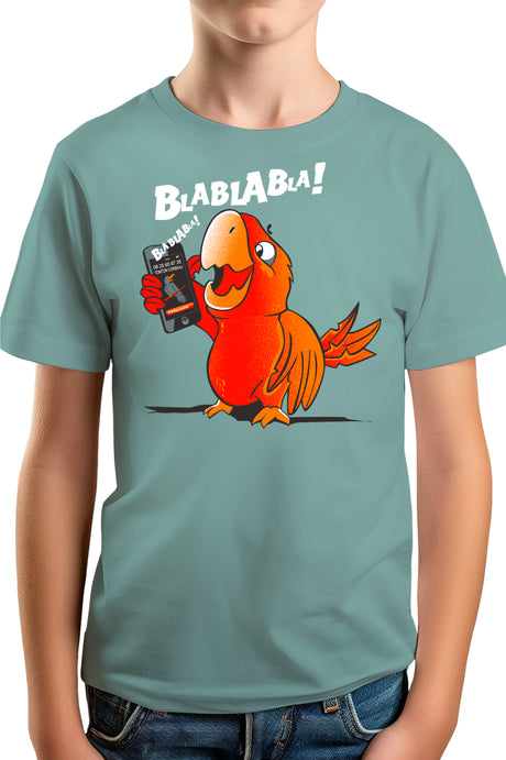T-Shirt Garçon Blablabla le Perroquet
