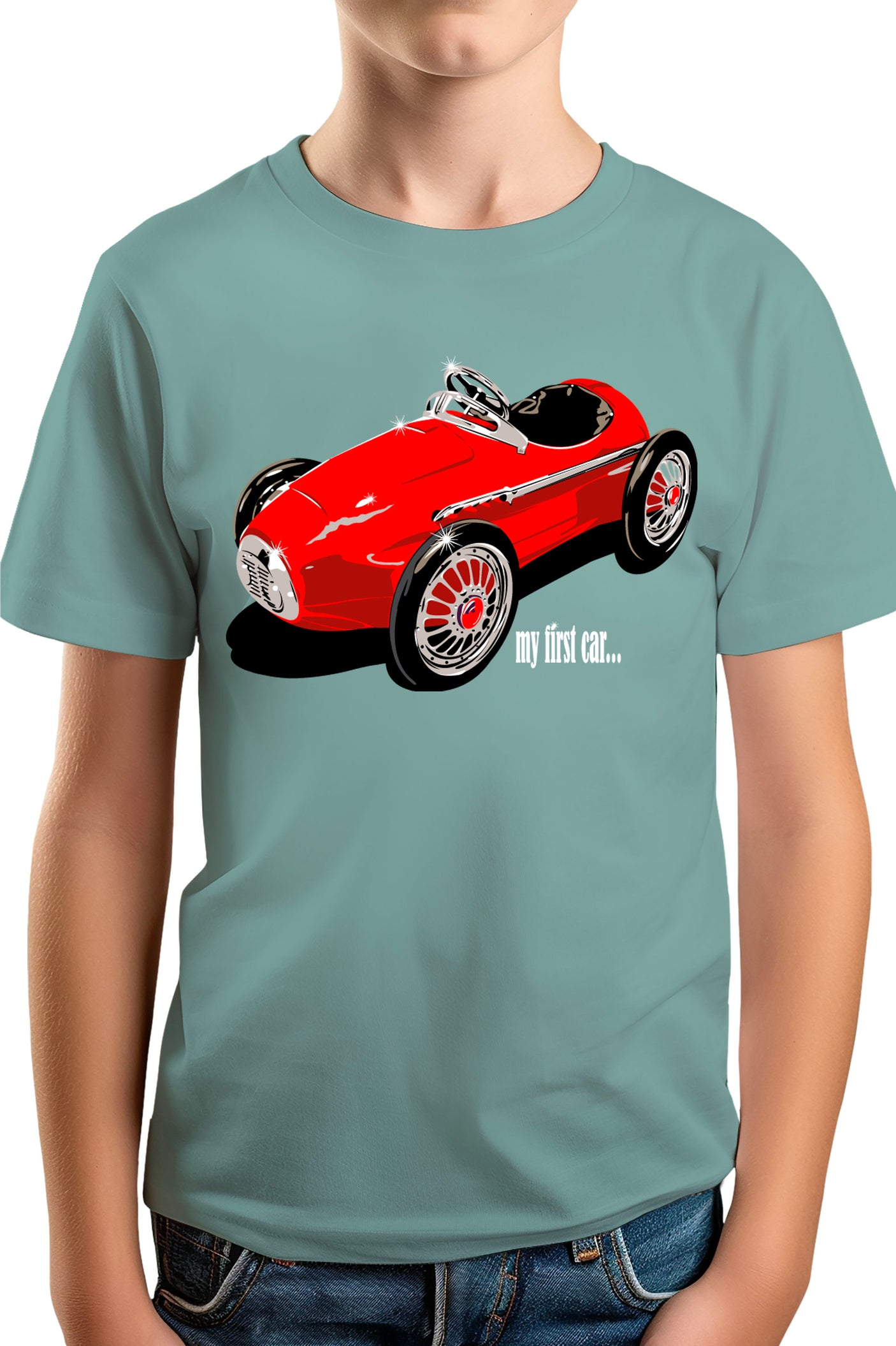 T-Shirt Garçon Voiture My First Car