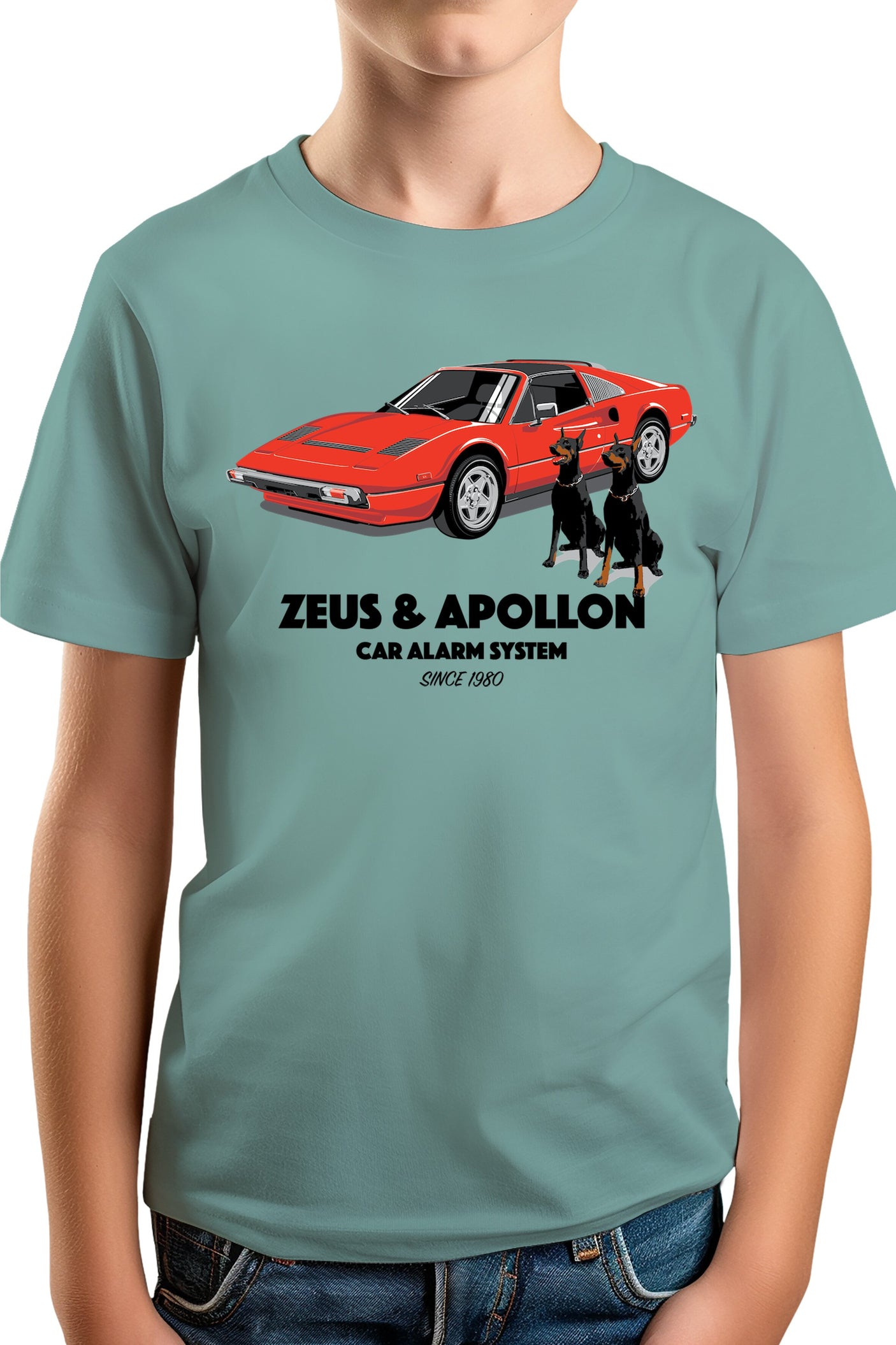 T-Shirt Garçon Zeus et Apollon Alarm depuis 1980