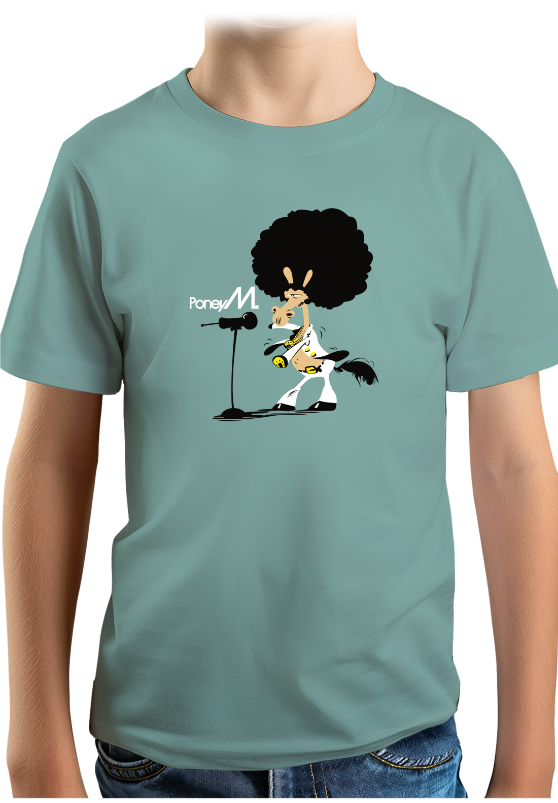 T-Shirt Garçon Poney M