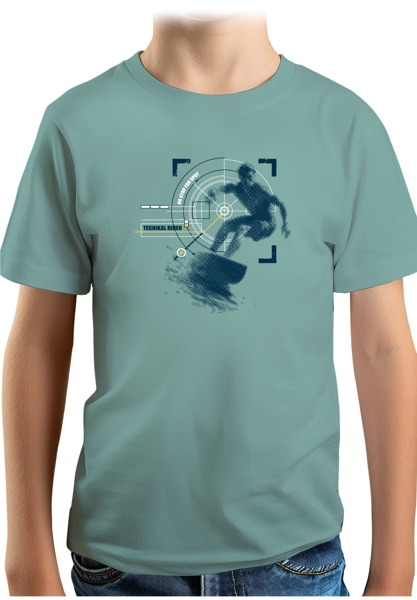 T-Shirt Garçon Tecknical Rider