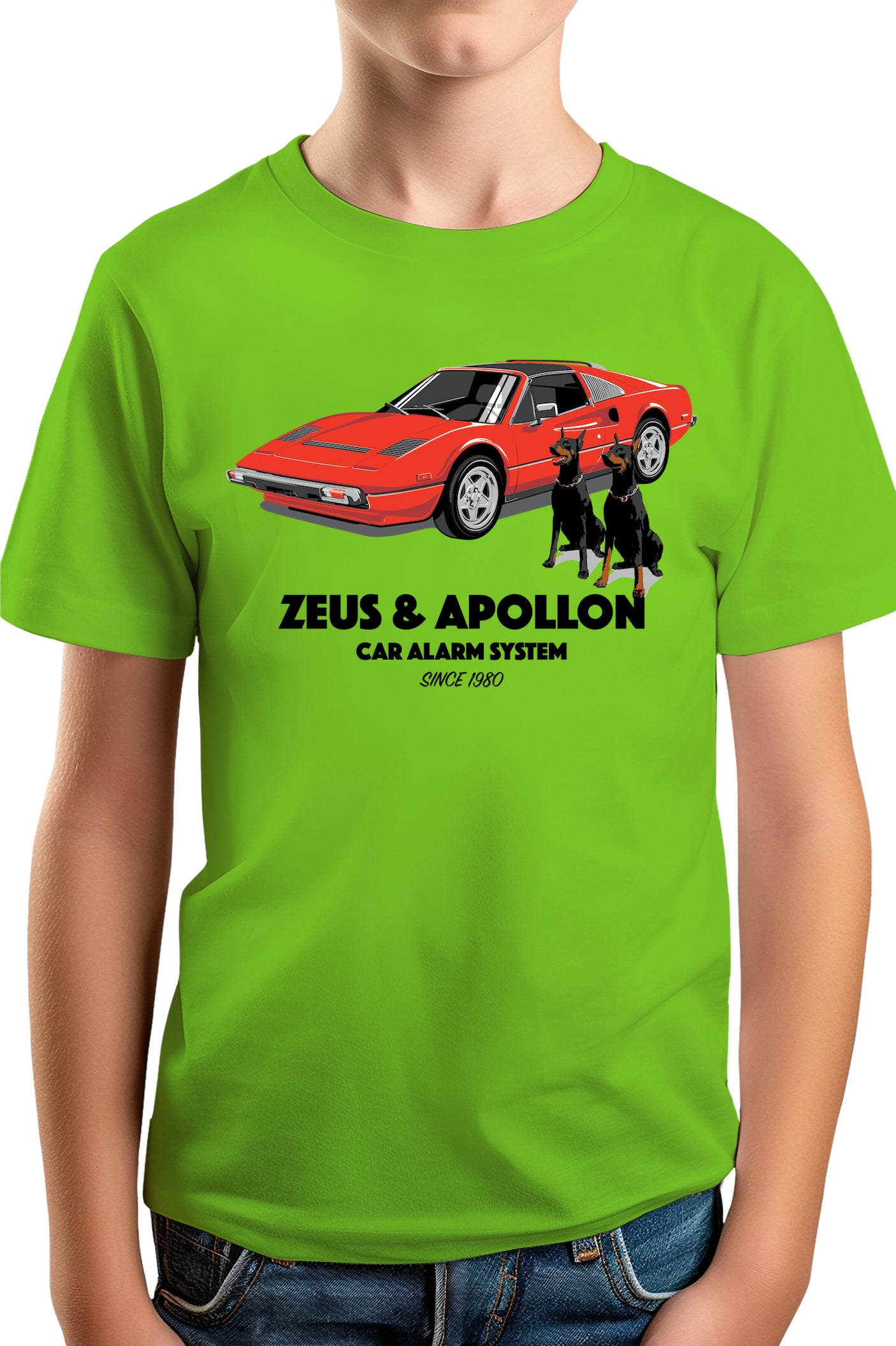 T-Shirt Garçon Zeus et Apollon Alarm depuis 1980