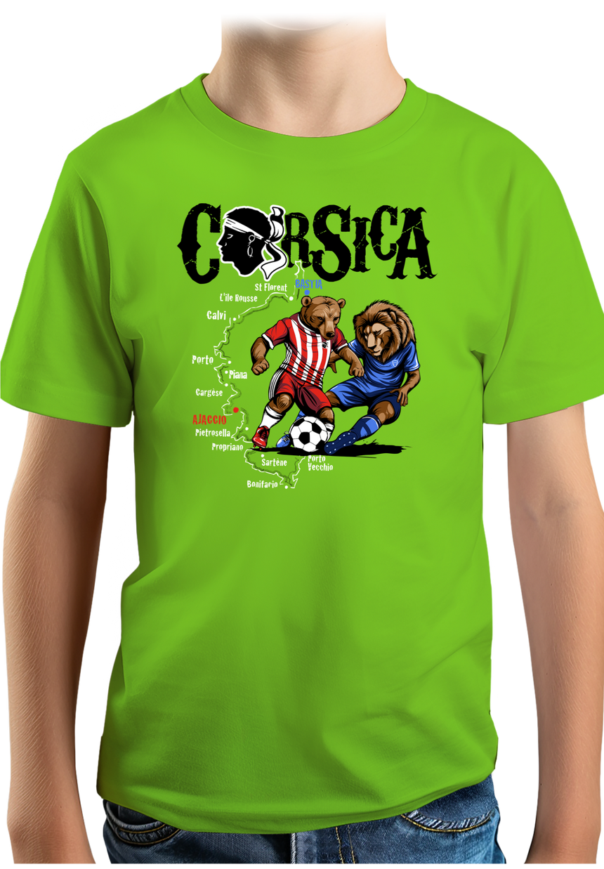 T-Shirt Garçon L'ultra Corsica Foot