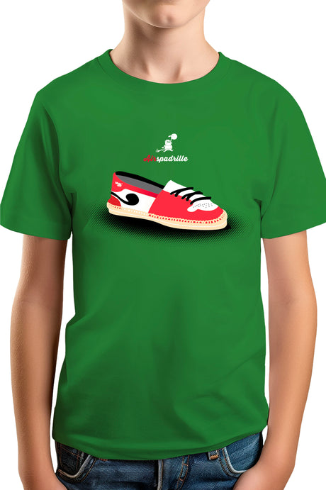 T-Shirt Garçon La chaussure basque